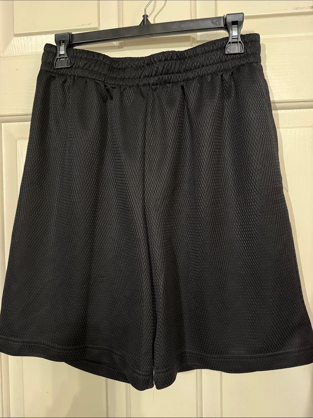 Athletic Works Black Mesh Athletic Shorts